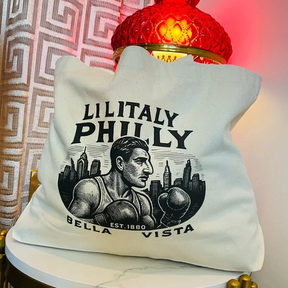 Philly Lil Italy Canvas Bag - Picture 2 of 7